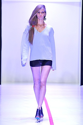 Lyudmila Norsoyan, Fall/Winter 2011. New York Fashion Week 2011. [Foto: Pascal Le Segretain/Getty Images]