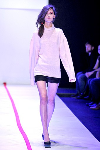 Lyudmila Norsoyan, Fall/Winter 2011. New York Fashion Week 2011. [Foto: Pascal Le Segretain/Getty Images]