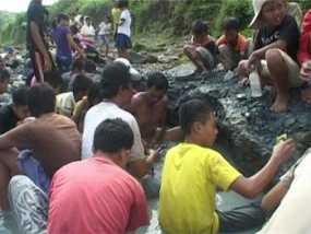 Waduh, Butiran di Sungai Logawa Ternyata Bukan Emas