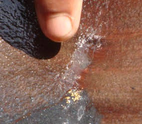 Batu Pyrite Jejak Awal Mineralisasi Emas di Sungai Logawa
