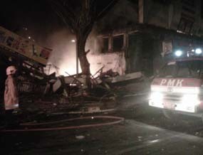 Bengkel dan Rumah di Mojokerto Ludes, Satu Orang Luka Parah