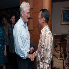 Richard Gere Ternyata Bertemu SBY di Istana