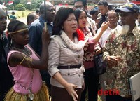Pasar Skow merupakan pasar ke-9 dari 10 pasar yang akan dikembangkan menjadi pasar percontohan dengan total biaya revitalisasi yang dianggarkan sebanyak Rp 88 miliar. Erwin Senduk/detikfinance.