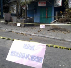 Polisi Tunggu Hasil Labfor Untuk Ketahui Penyebab Ledakan Pipa Gas