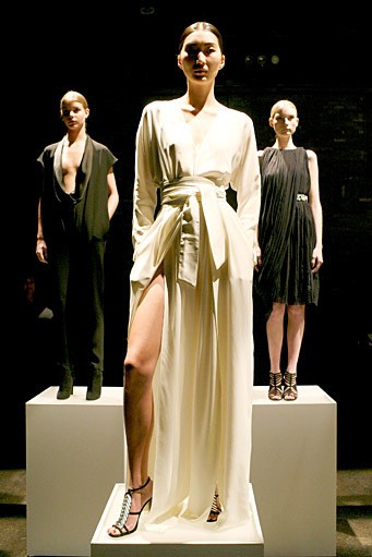 Halston, Fall/Winter 2011. New York Fashion Week 2011. [Photo by Andy Kropa/Getty Images]