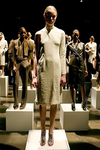 Halston, Fall/Winter 2011. New York Fashion Week 2011. [Photo by Andy Kropa/Getty Images]