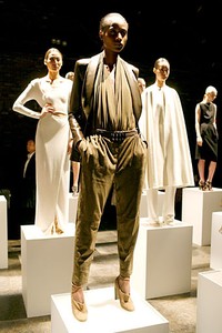 Halston, Fall/Winter 2011. New York Fashion Week 2011. [Photo by Andy Kropa/Getty Images]
