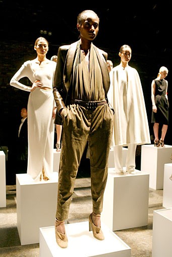 Halston, Fall/Winter 2011. New York Fashion Week 2011. [Photo by Andy Kropa/Getty Images]