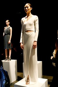 Halston, Fall/Winter 2011. New York Fashion Week 2011. [Photo by Andy Kropa/Getty Images]