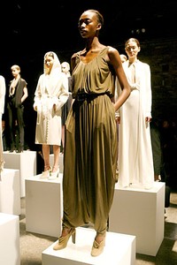 Halston, Fall/Winter 2011. New York Fashion Week 2011. [Photo by Andy Kropa/Getty Images]