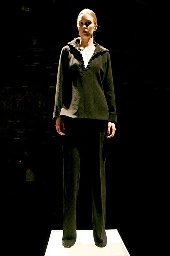 Halston, Fall/Winter 2011. New York Fashion Week 2011. [Photo by Andy Kropa/Getty Images]