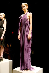 Halston, Fall/Winter 2011. New York Fashion Week 2011. [Photo by Andy Kropa/Getty Images]