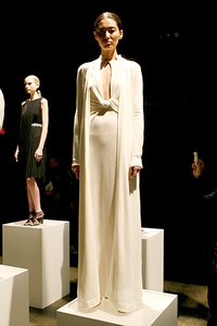Halston, Fall/Winter 2011. New York Fashion Week 2011. [Photo by Andy Kropa/Getty Images]