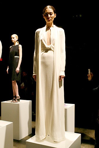 Halston, Fall/Winter 2011. New York Fashion Week 2011. [Photo by Andy Kropa/Getty Images]