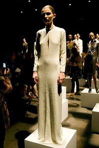 Halston, Fall/Winter 2011. New York Fashion Week 2011. [Photo by Andy Kropa/Getty Images]