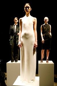 Halston, Fall/Winter 2011. New York Fashion Week 2011. [Photo by Andy Kropa/Getty Images]