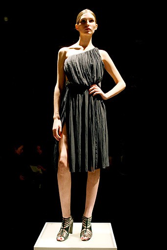 Halston, Fall/Winter 2011. New York Fashion Week 2011. [Photo by Andy Kropa/Getty Images]