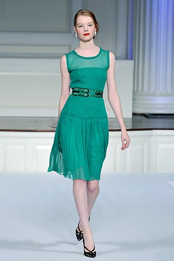 Oscar de la Renta, Pre-Fall/Winter 2011. New York Fashion Week 2011. [Photo by Slaven Vlasic/Getty Images]