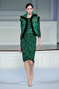 Oscar de la Renta, Pre-Fall/Winter 2011. New York Fashion Week 2011. [Photo by Slaven Vlasic/Getty Images]