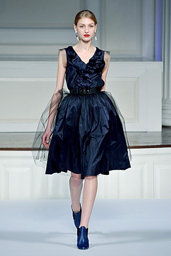 Oscar de la Renta, Pre-Fall/Winter 2011. New York Fashion Week 2011. [Photo by Slaven Vlasic/Getty Images]