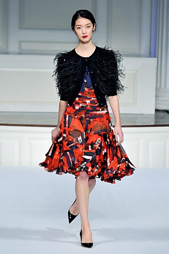 Oscar de la Renta, Pre-Fall/Winter 2011. New York Fashion Week 2011. [Photo by Slaven Vlasic/Getty Images]