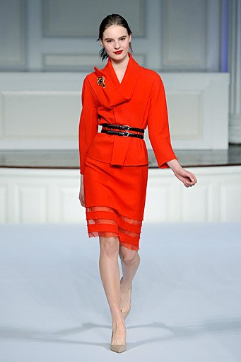 Oscar de la Renta, Pre-Fall/Winter 2011. New York Fashion Week 2011. [Photo by Slaven Vlasic/Getty Images]