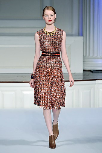 Oscar de la Renta, Pre-Fall/Winter 2011. New York Fashion Week 2011. [Photo by Slaven Vlasic/Getty Images]