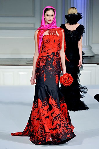 Oscar de la Renta, Pre-Fall/Winter 2011. New York Fashion Week 2011. [Photo by Slaven Vlasic/Getty Images]