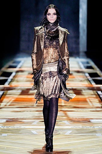 Roberto Cavalli, Fall/Winter 2011. Milan Fashion Week 2011. [hoto by Elisabetta Villa/Getty Images]