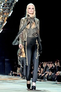 Roberto Cavalli, Fall/Winter 2011. Milan Fashion Week 2011. [hoto by Elisabetta Villa/Getty Images]