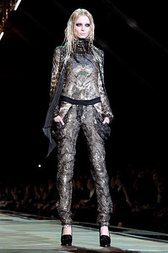 Roberto Cavalli, Fall/Winter 2011. Milan Fashion Week 2011. [hoto by Elisabetta Villa/Getty Images]