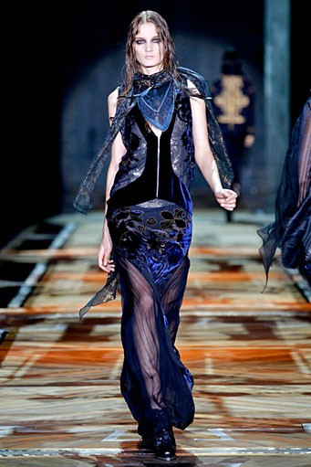 Roberto Cavalli, Fall/Winter 2011. Milan Fashion Week 2011. [hoto by Elisabetta Villa/Getty Images]