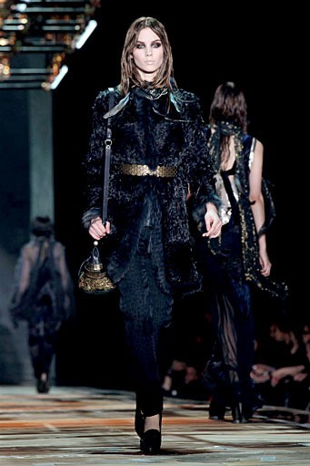 Roberto Cavalli, Fall/Winter 2011. Milan Fashion Week 2011. [hoto by Elisabetta Villa/Getty Images]