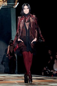 Roberto Cavalli, Fall/Winter 2011. Milan Fashion Week 2011. [hoto by Elisabetta Villa/Getty Images]