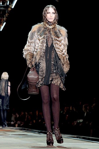Roberto Cavalli, Fall/Winter 2011. Milan Fashion Week 2011. [hoto by Elisabetta Villa/Getty Images]