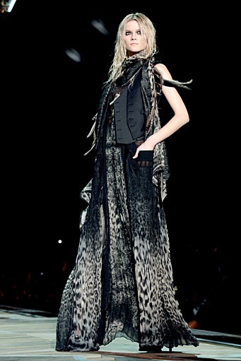Roberto Cavalli, Fall/Winter 2011. Milan Fashion Week 2011. [hoto by Elisabetta Villa/Getty Images]
