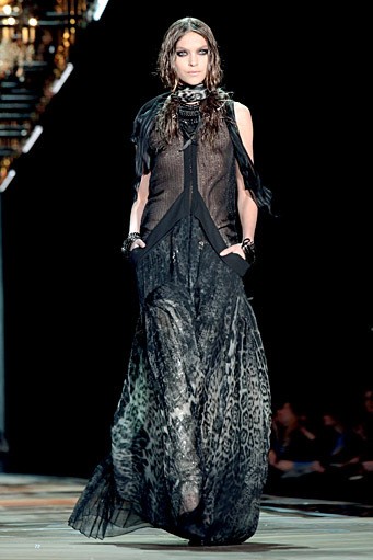 Roberto Cavalli, Fall/Winter 2011. Milan Fashion Week 2011. [hoto by Elisabetta Villa/Getty Images]