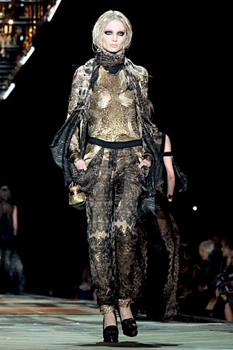 Roberto Cavalli, Fall/Winter 2011. Milan Fashion Week 2011. [hoto by Elisabetta Villa/Getty Images]