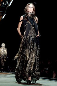 Roberto Cavalli, Fall/Winter 2011. Milan Fashion Week 2011. [hoto by Elisabetta Villa/Getty Images]