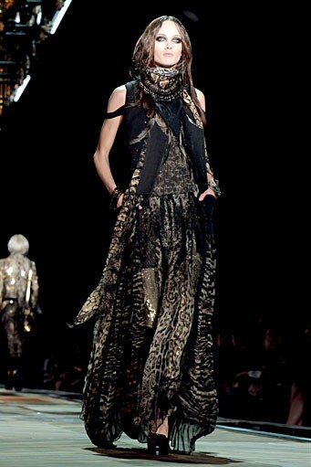 Roberto Cavalli, Fall/Winter 2011. Milan Fashion Week 2011. [hoto by Elisabetta Villa/Getty Images]