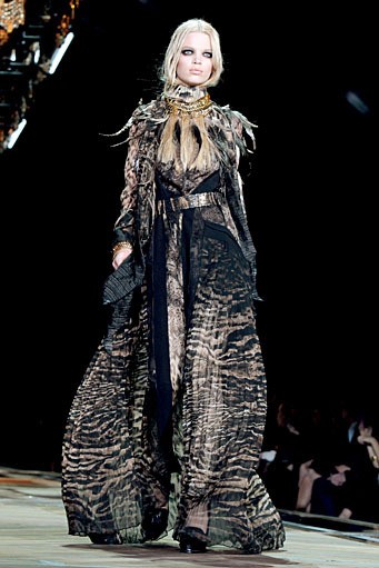 Roberto Cavalli, Fall/Winter 2011. Milan Fashion Week 2011. [hoto by Elisabetta Villa/Getty Images]