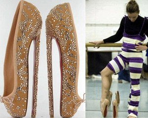 Christian Louboutin Buat Sepatu Balet Berhak 20 Cm