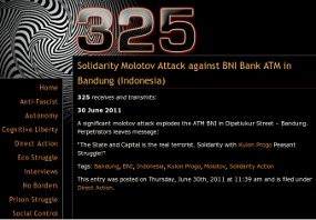 Pelaku Molotov ATM BNI Diduga Tiru Aksi Kelompok Anarki Luar Negeri