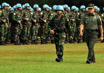 TNI Kembali Siapkan Satgas Pasukan PBB