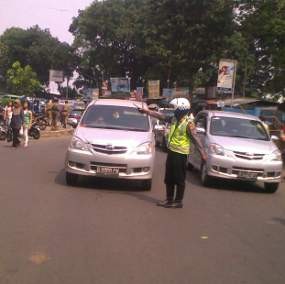 Buka-Tutup Jalan Tamansari Mulai Diberlakukan