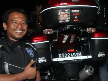 Komunitas Bajaj Pulsar Bikin Rekor Sendiri