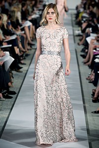Oscar de la Renta, Resort 2012. New York Fashion Week 2012. [Photo by Thomas Concordia/Getty Images]