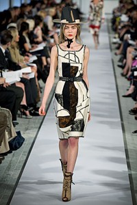 Oscar de la Renta, Resort 2012. New York Fashion Week 2012. [Photo by Thomas Concordia/Getty Images]