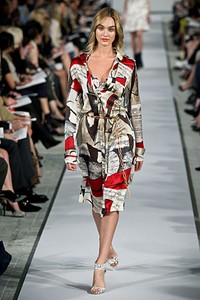 Oscar de la Renta, Resort 2012. New York Fashion Week 2012. [Photo by Thomas Concordia/Getty Images]