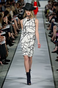 Oscar de la Renta, Resort 2012. New York Fashion Week 2012. [Photo by Thomas Concordia/Getty Images]